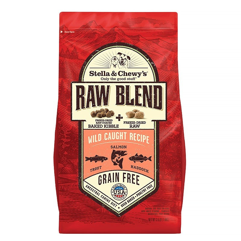 Stella & Chewy's Raw Coated Dog Kibbles with Wholesome Grains | Freeze-Dried Raw Coated
