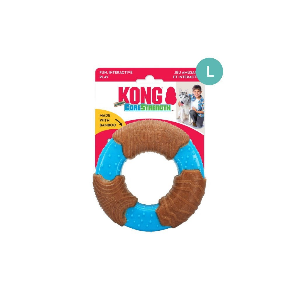 Kong Core Strength Dog Chew Toy | Interactive | Bone | Ring