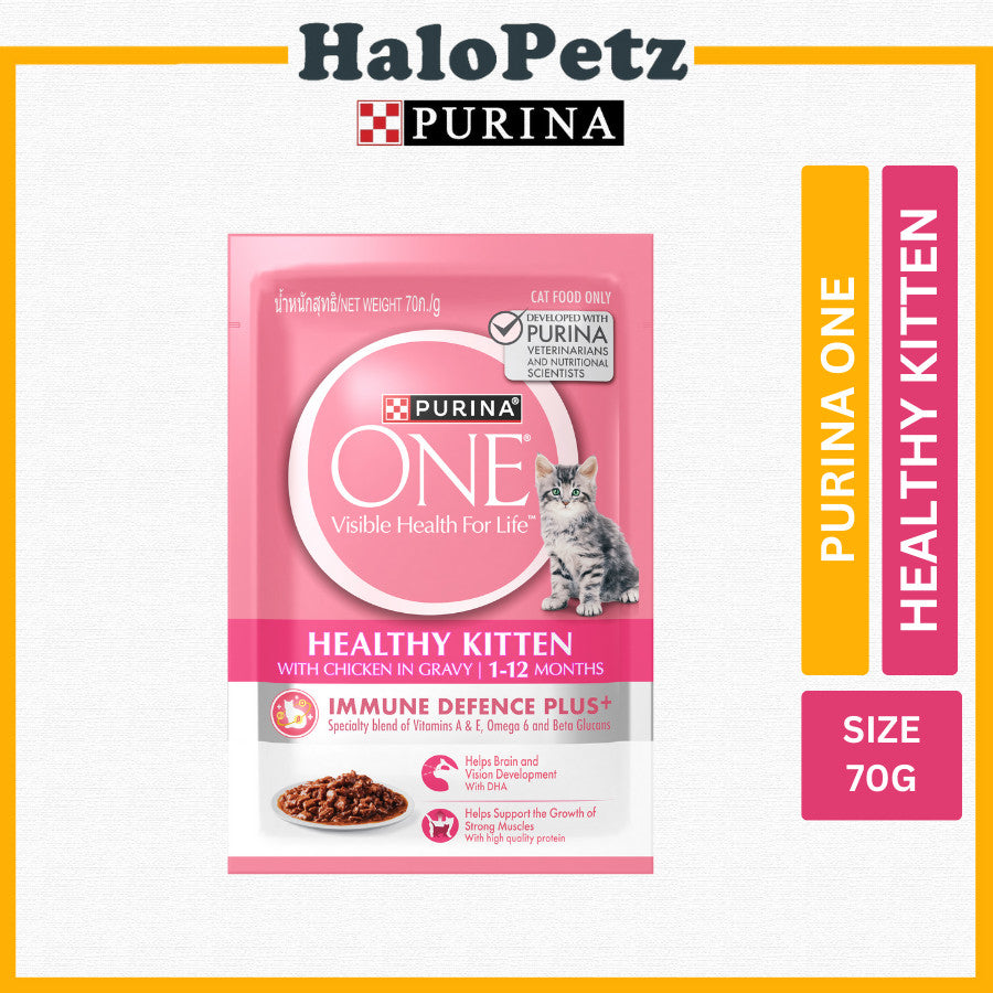 Purina ONE Cat Wet Food Pouch 70g