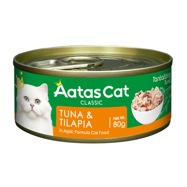 [24 Cans] Aatas Cat Wet Cat Food 80g