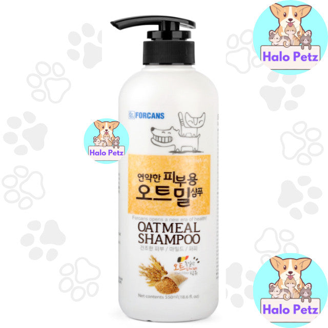 Forcans Dog Shampoo & Conditioner 550mls | Perfume | Spray | Oatmeal