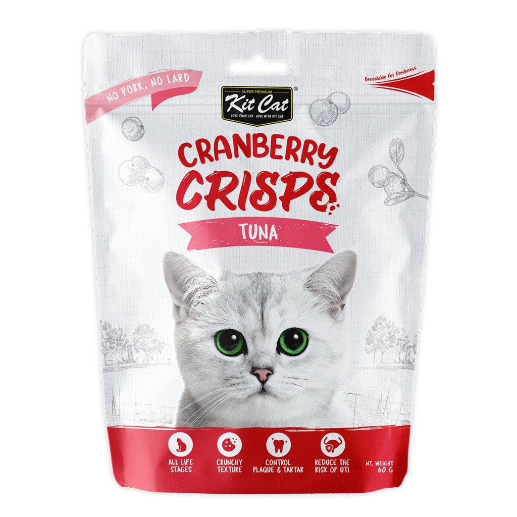 Kit Cat Cranberry Crisps 60g | Cat Treats