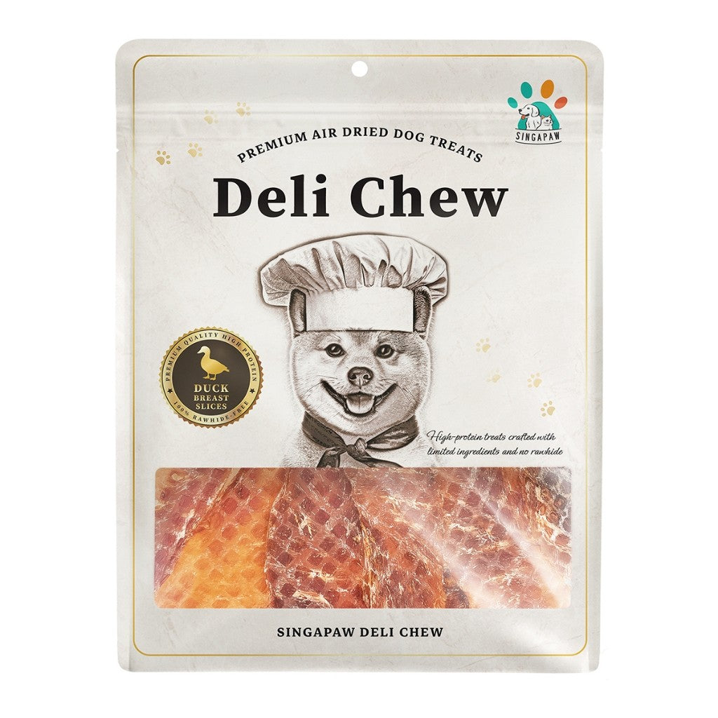 Singapaw Air Dried Jerky | Dog Treats | Pork | Chicken | Duck | Crisp