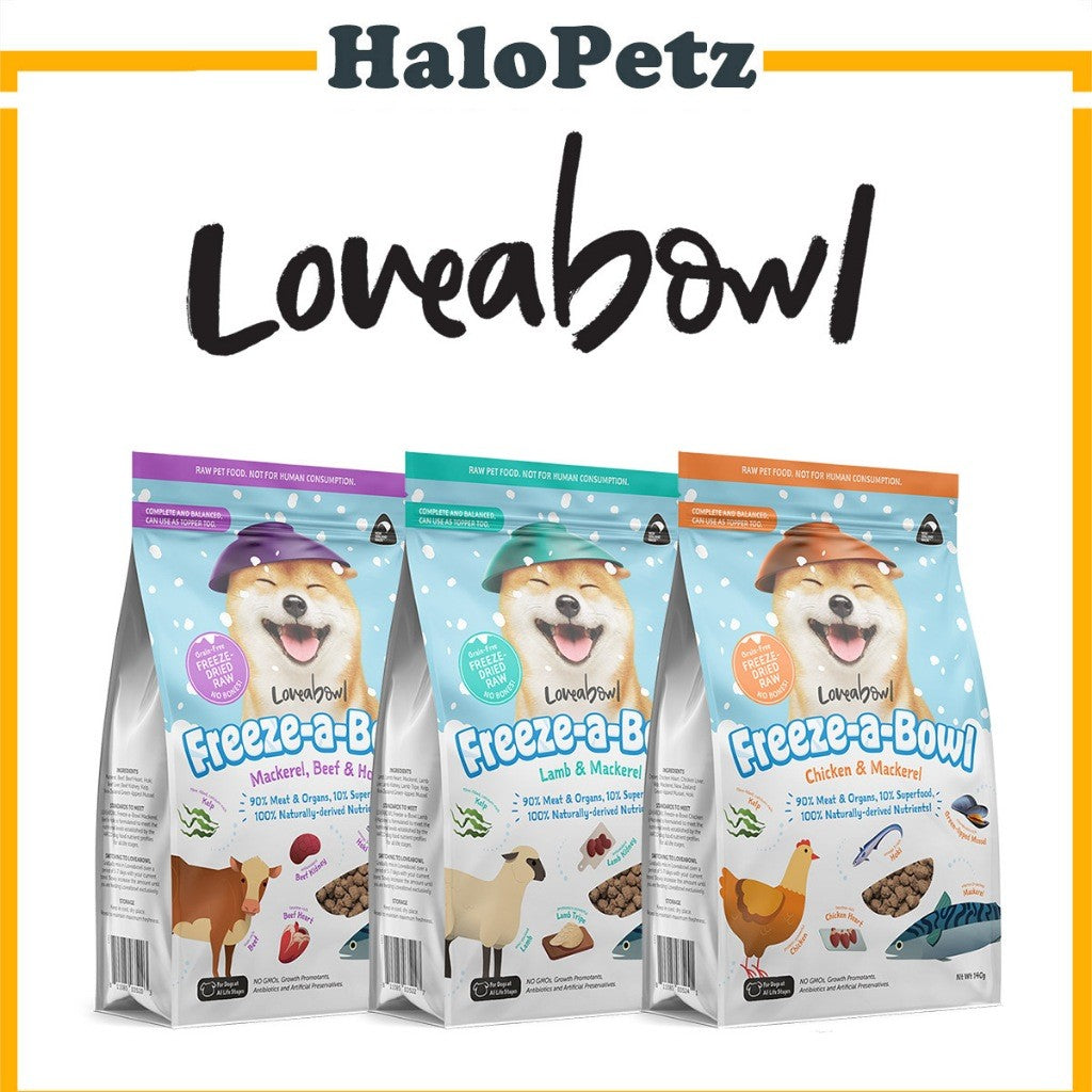 Loveabowl Freeze-a-Bowl Freeze Dried Dog Food 425g
