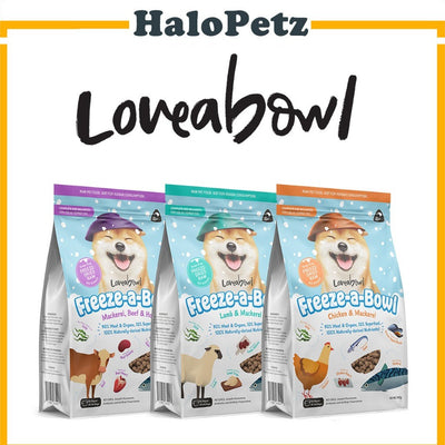 Loveabowl Freeze-a-Bowl Freeze Dried Dog Food 425g