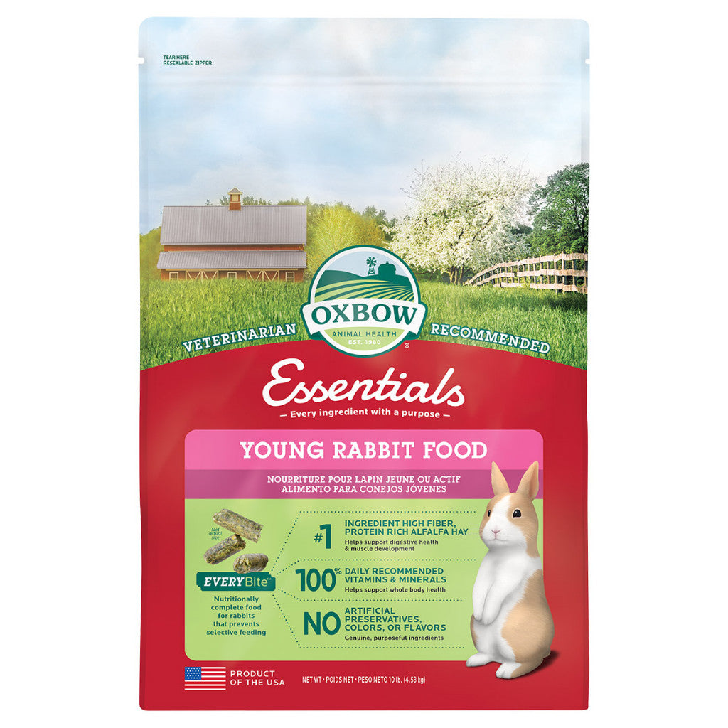 Oxbow Essential Rabbit Food -Adult, Young, Senior