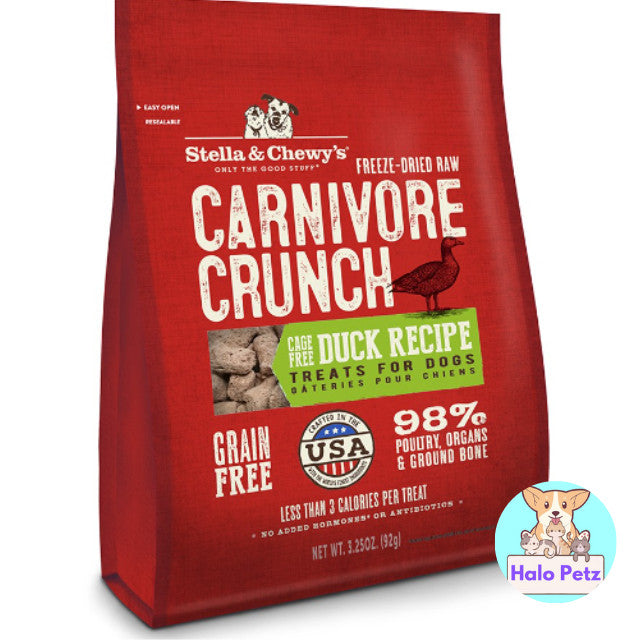 Stella & Chewy's Carnivore Crunch Freeze Dried Raw Dog Treats 3.25oz