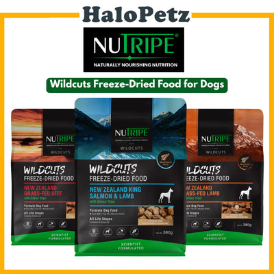 Nutripe WildCuts Freeze-Dried with Green Tripe Dog Food 380g