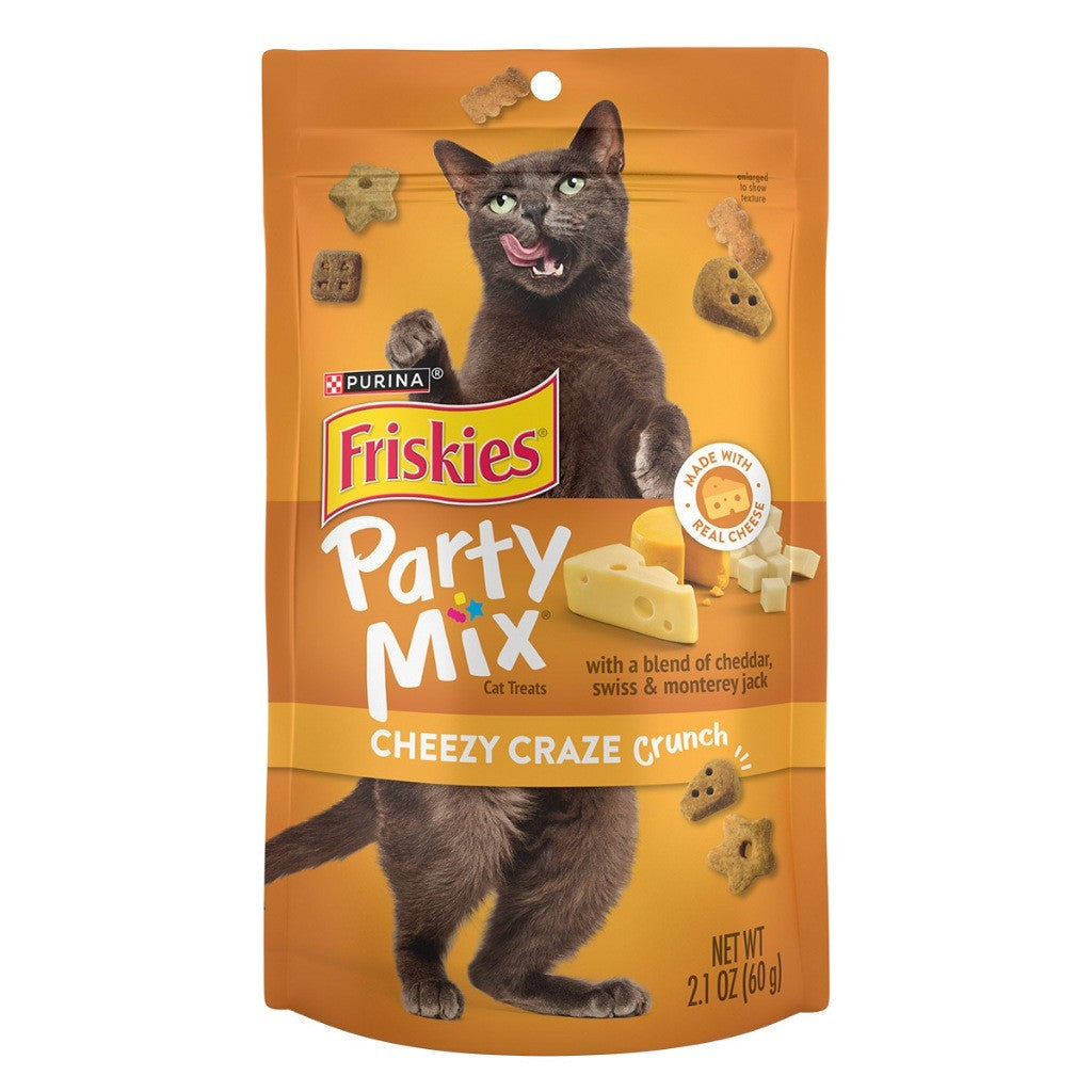 Friskies Party Mix Crunch Cat Treats 60g