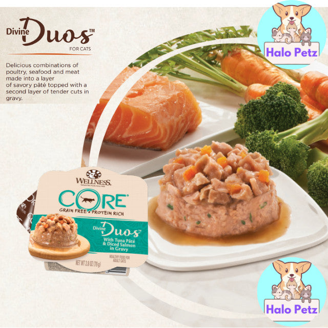 Wellness CORE Divine Duos Wet Cat Food 2.8oz