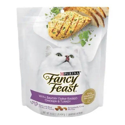 Fancy Feast Adult Cat Dry Food 454g