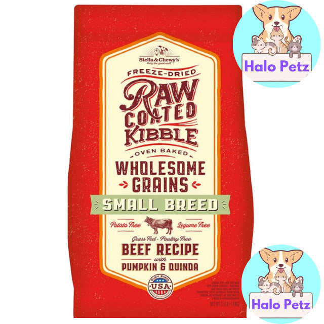 Stella & Chewy's Raw Coated Dog Kibbles with Wholesome Grains | Freeze-Dried Raw Coated