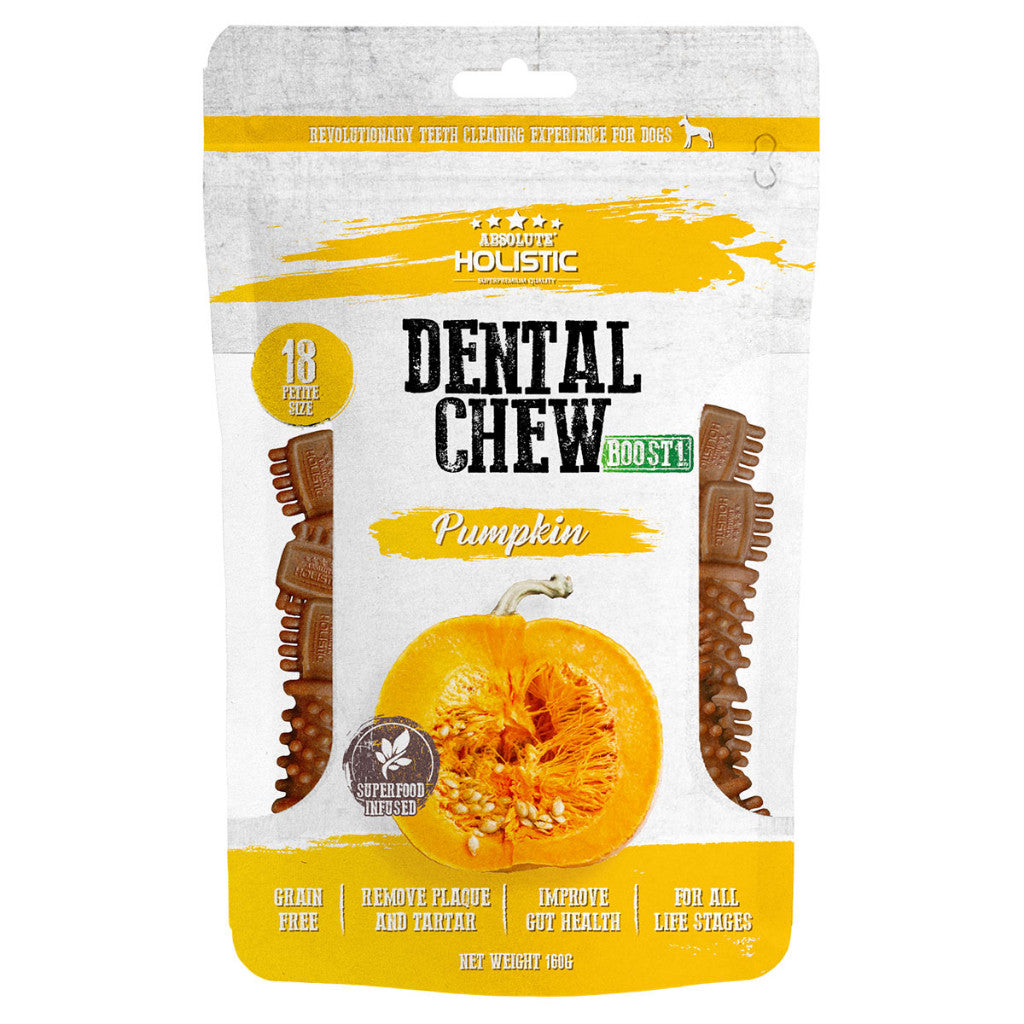 Absolute Holistic, Dentalight & Happi Doggy Dog Dental Chew Value Pack | Oral Care Bundle