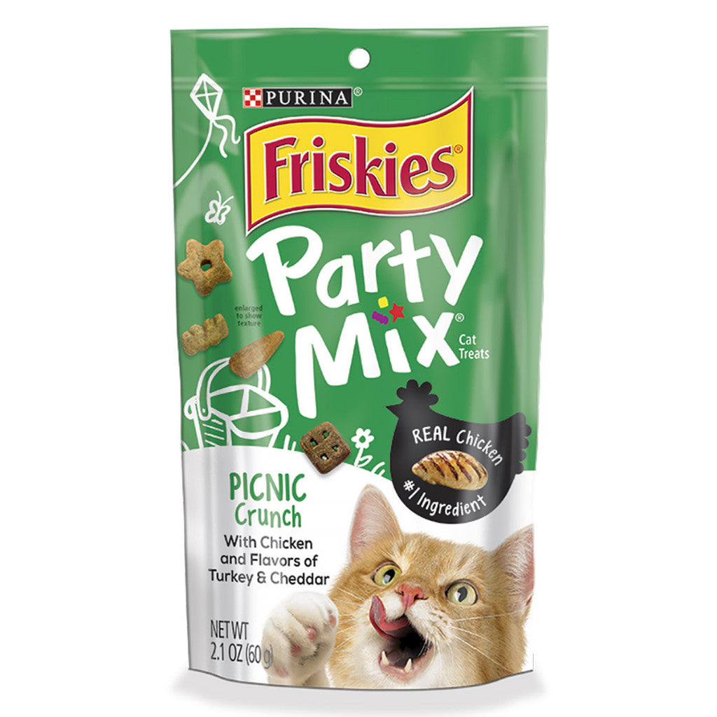 Friskies Party Mix Crunch Cat Treats 60g