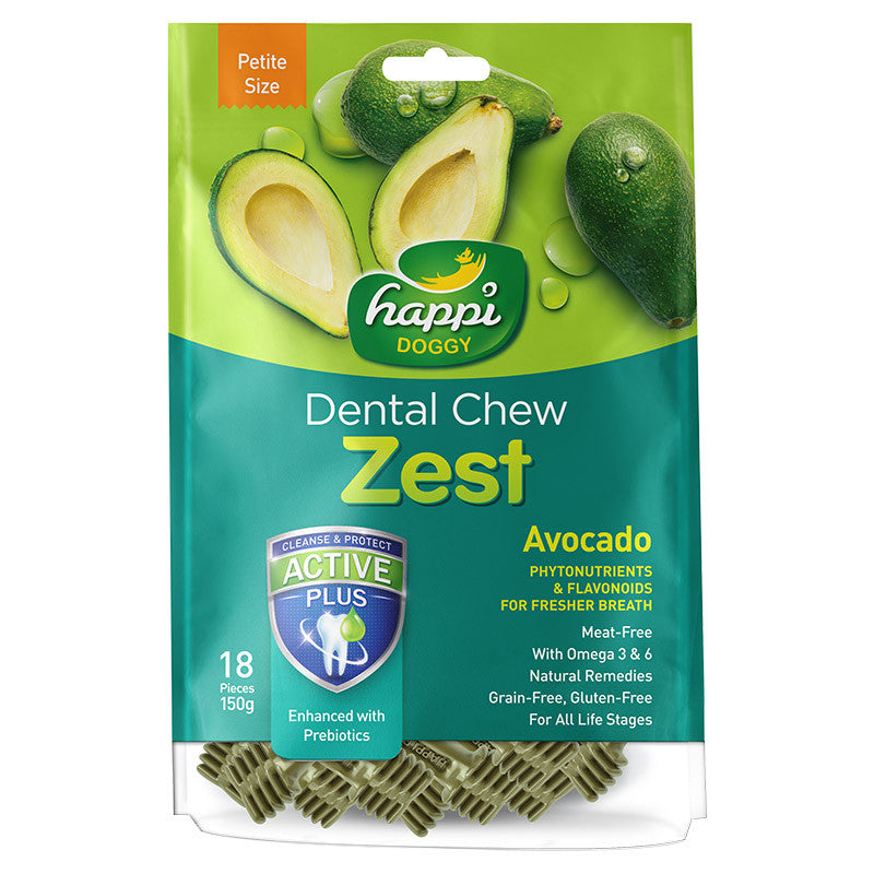 Absolute Holistic, Dentalight & Happi Doggy Dog Dental Chew Value Pack | Oral Care Bundle
