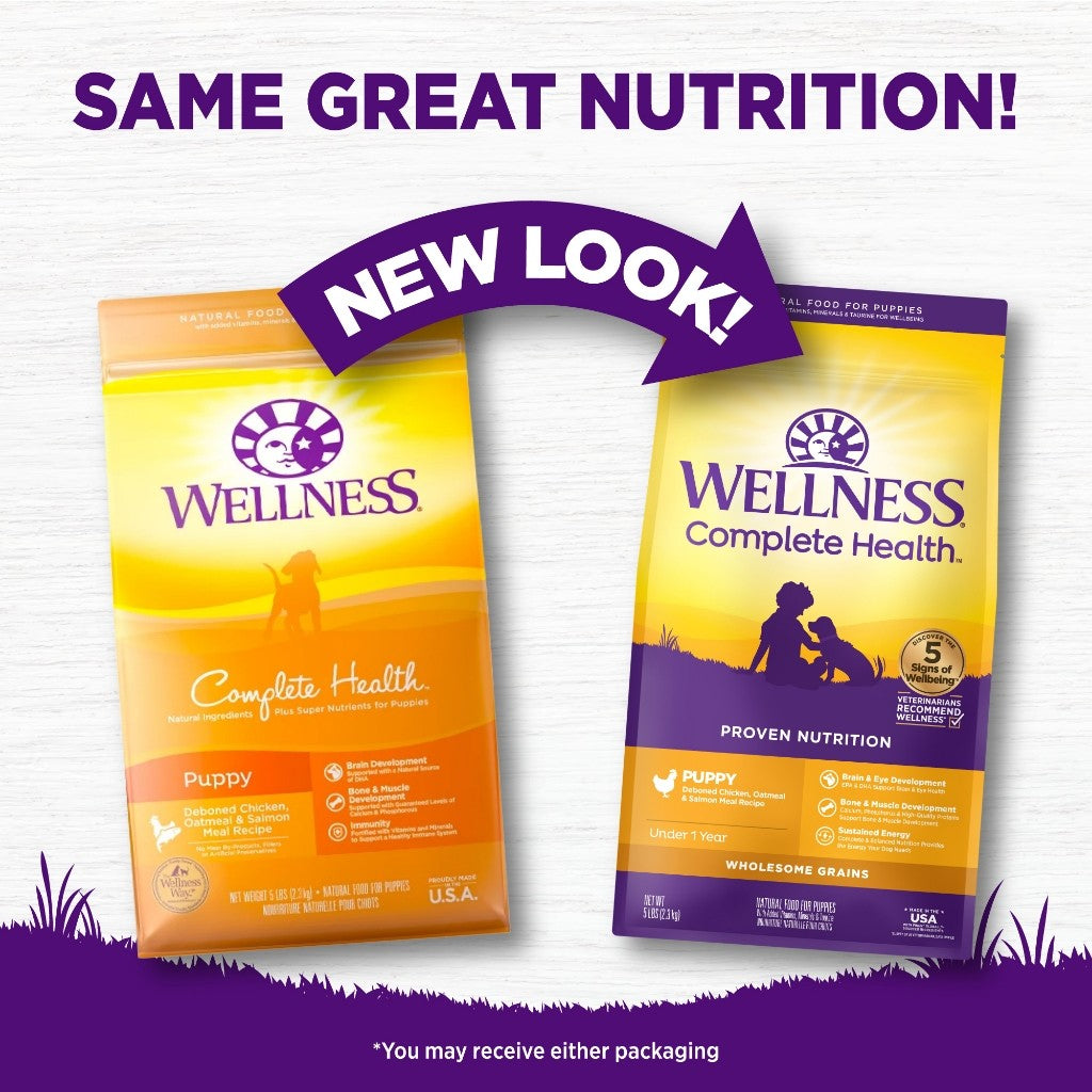 Wellness Complete Health Dry Dog Food 5lbs/30lbs