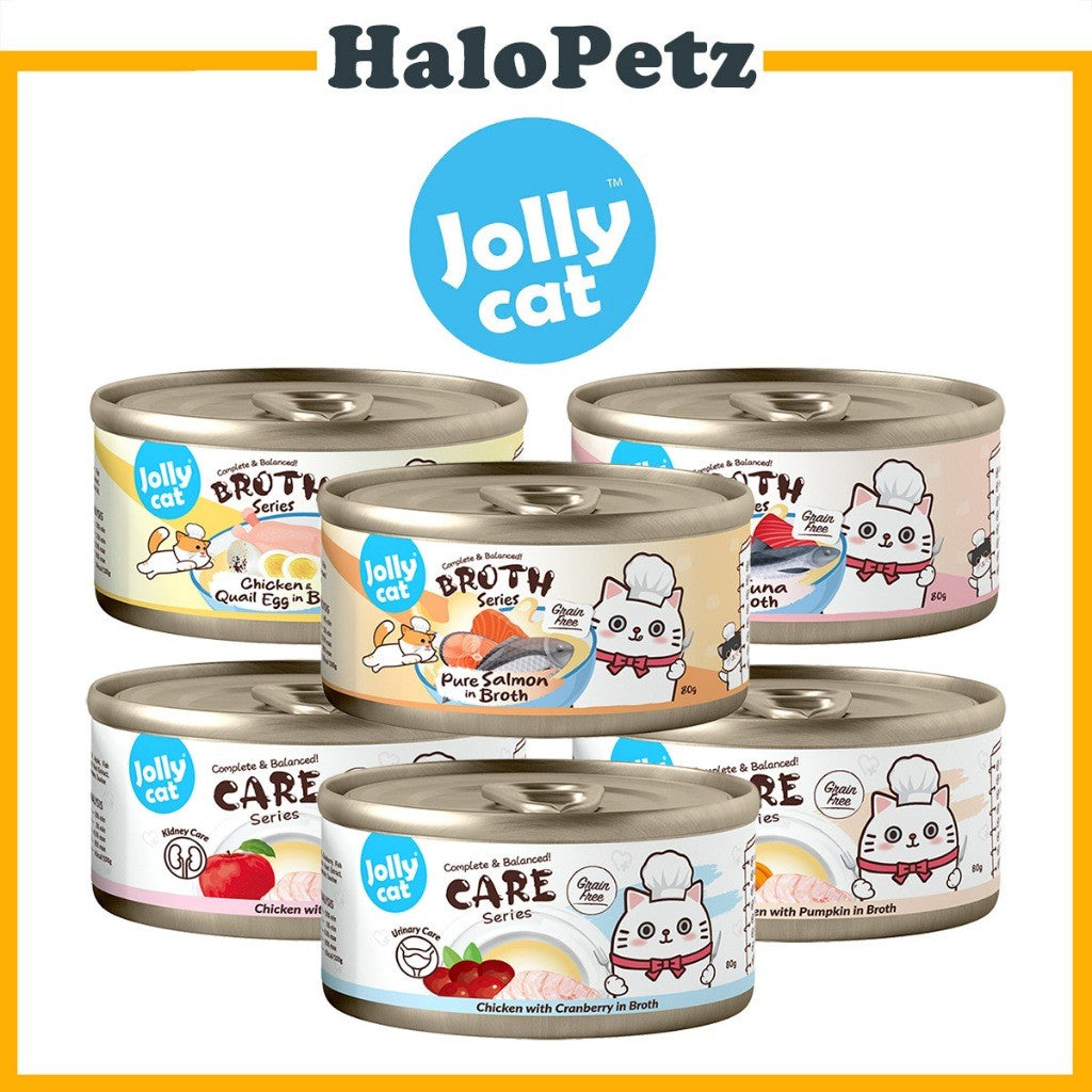 Jolly Cat Broth | Care Can Food - 80g -Complete | Jollycat