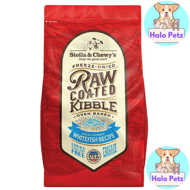 Stella & Chewy's Raw Coated Dog Kibbles with Wholesome Grains | Freeze-Dried Raw Coated