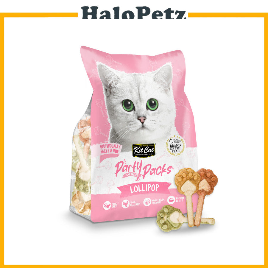Kit Cat Party Packs Freeze Dried Treats for Cats