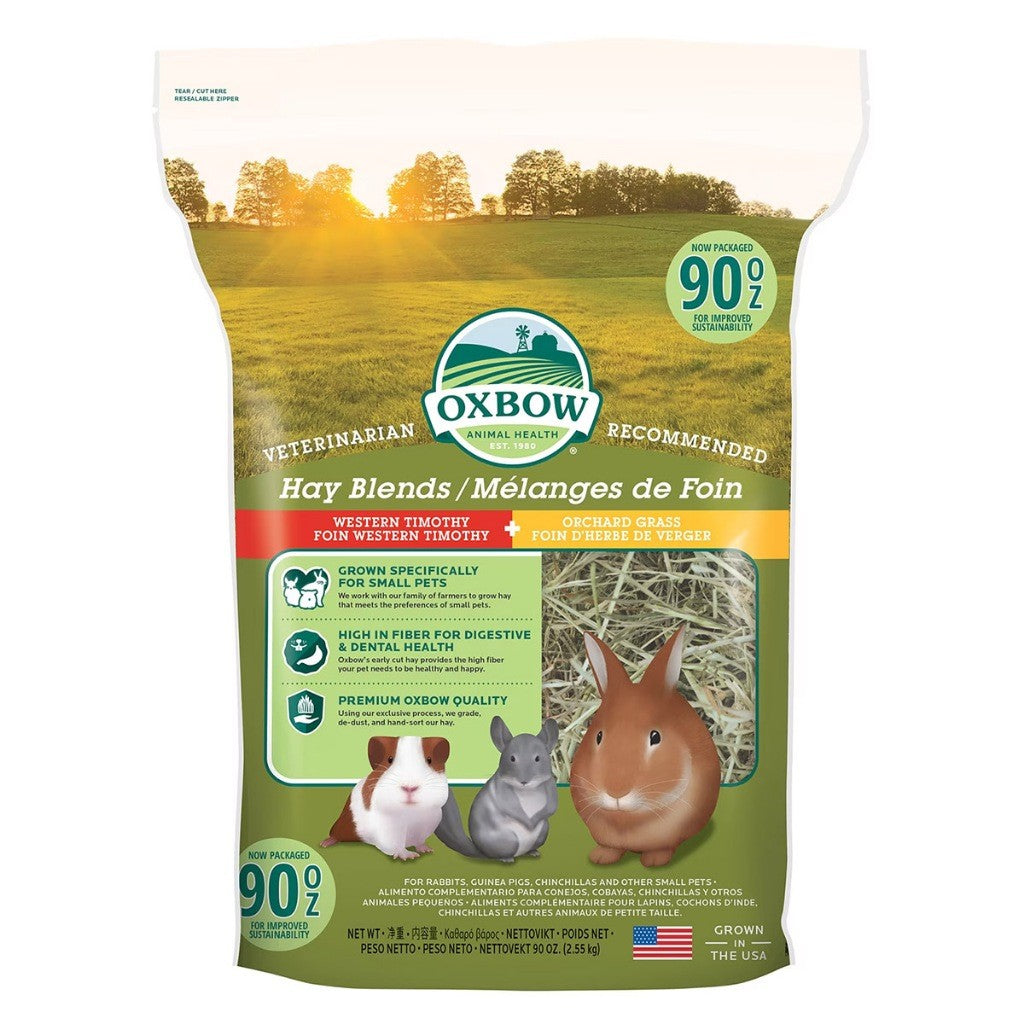 Oxbow Hay -Timothy, Orchard Grass, Oat, Alfalfa,  Hay Blend
