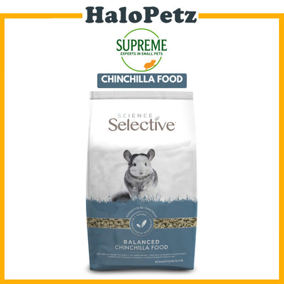 Supreme Science Selective Chinchilla Food 4.4lbs | Complete High-Fibre Chinchilla Diet