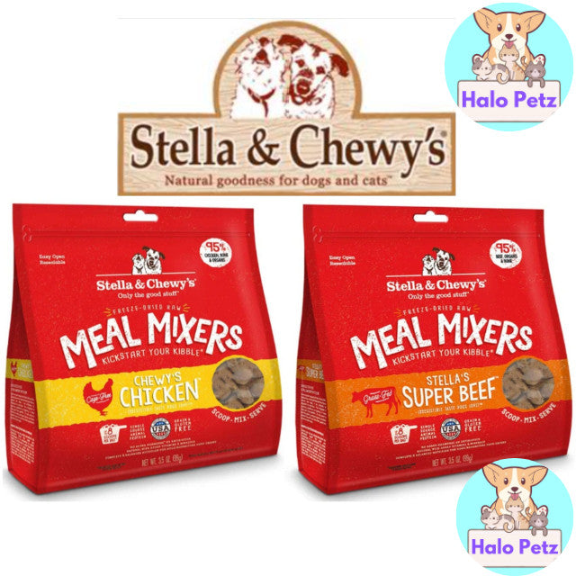 Stella & Chewy's Freeze-Dried Raw Dog Meal Mixers | Upgrade Any Kibble