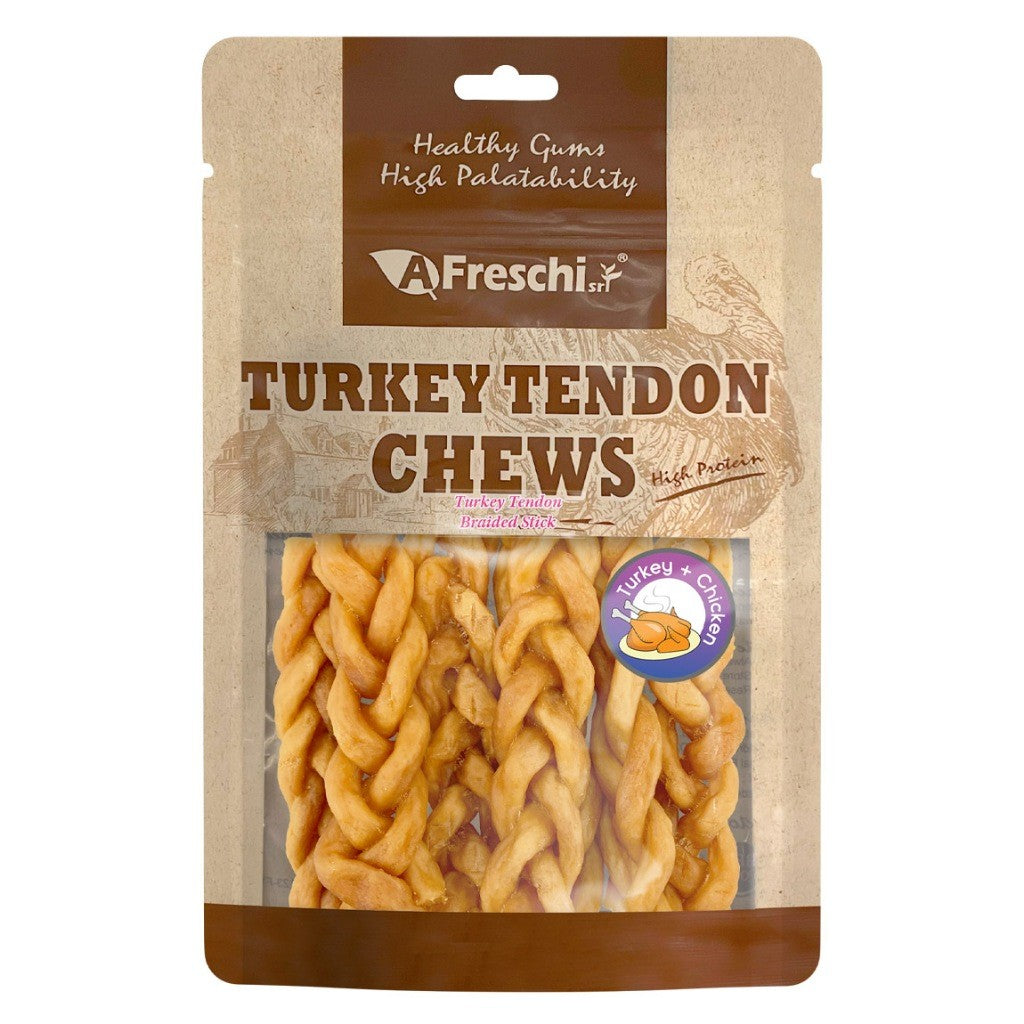 Afreschi Turkey Tendon Dog Treats/ Chews