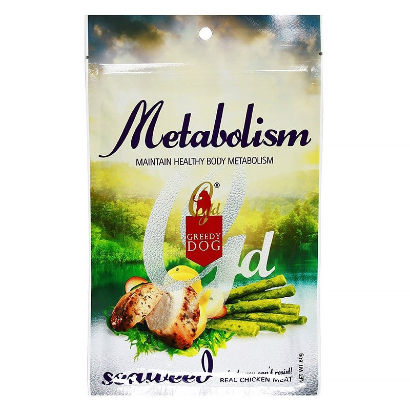 [Mix & Match] Greedy Dog Treats 80g - Metabolism, Skin & Coat, Digestion, Healthy Teeth and Bones