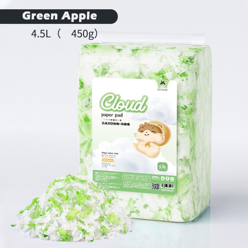 Jonsanty Natural Hamster Paper Bedding 450g