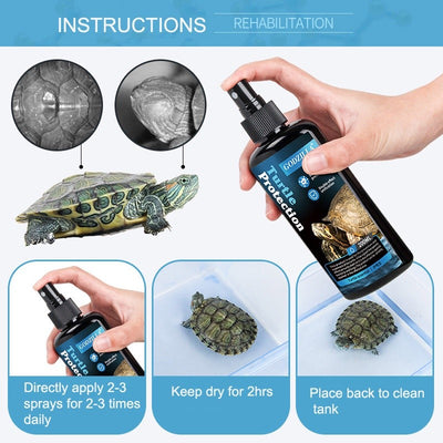 Jonsanty Godzilla Tortoise and Turtle Treatment Spray