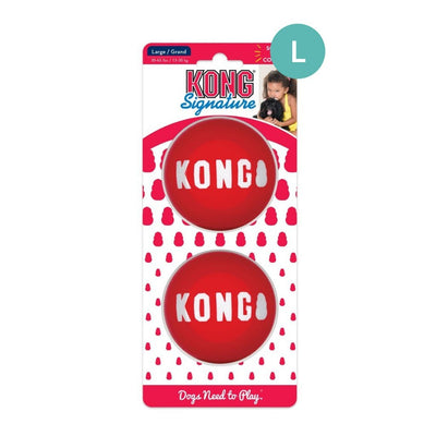 Kong Signature Dog Toy | Crunch Rope | Throw | Sports Ball