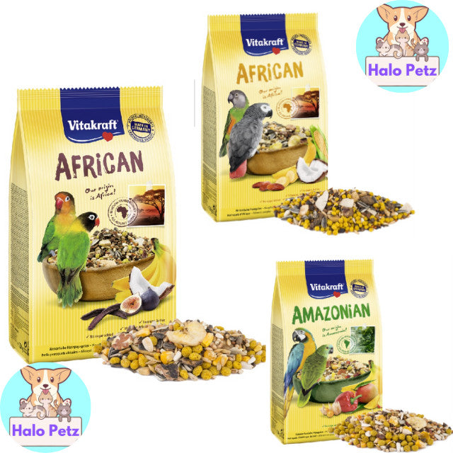 Vitakraft Bird Food 750g |  African Lovebird, Parrot, Amazonian Parrot