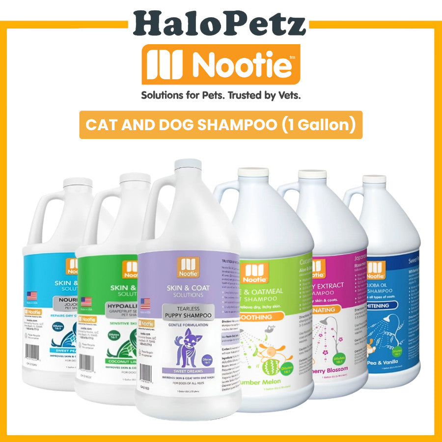 Nootie Shampoo 1 Gallon for Dogs and Cats