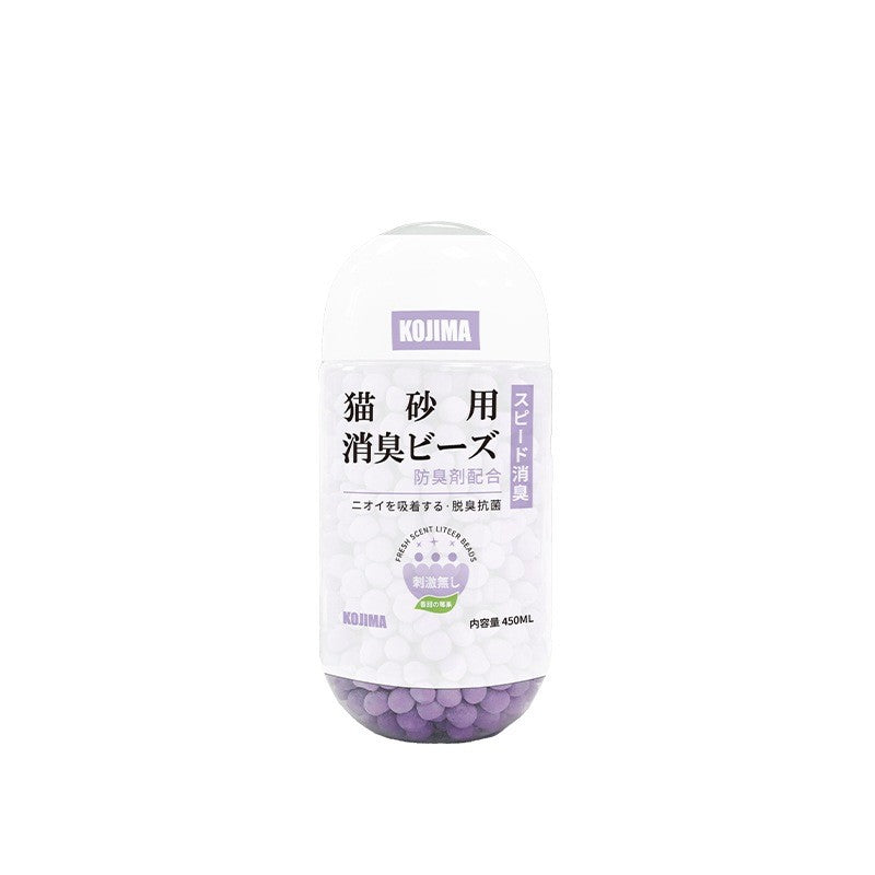 Kojima Fresh Scent Cat Litter Deodorant Tablet Beads 450g