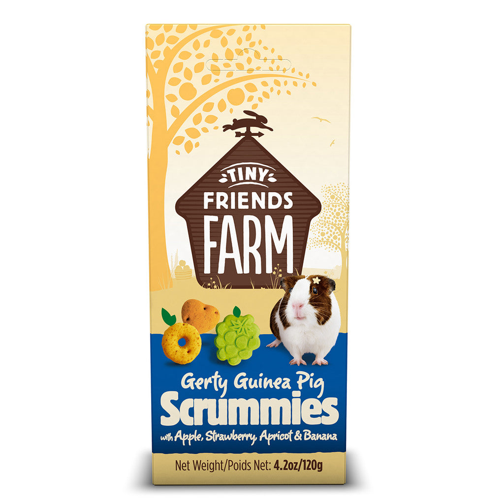 Supreme Tiny Friends Farm Treats & Snacks - Hamster / Guinea Pigs/ Rabbit / Chinchillas / Gerbils