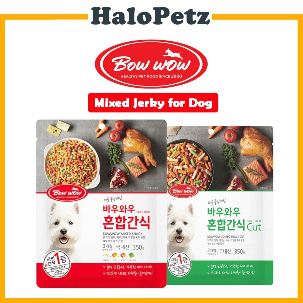 Bow Wow Mixed Cut | Mix Snacks 350g Dog Treats