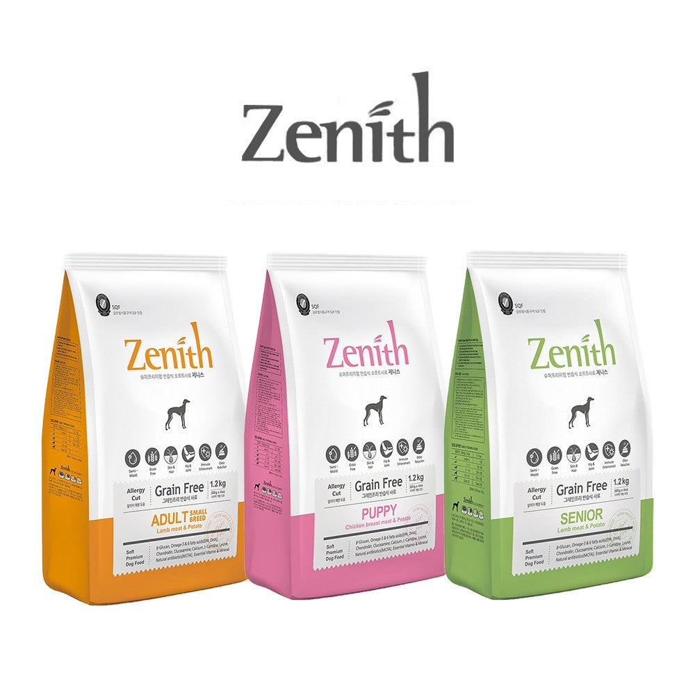 Bow Wow Zenith Soft Kibble Dog Food 1.2kg | Puppy | Senior | Adult | Small Breed