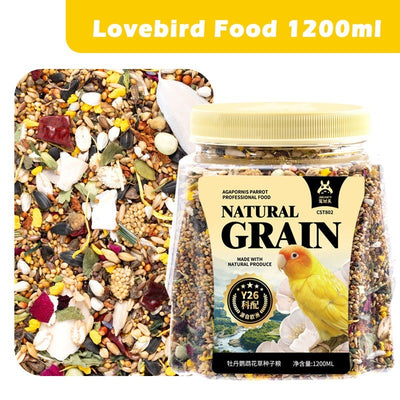Jonsanty  Natural Grain Complete Parrot, Parakeet Food | Millet Snack
