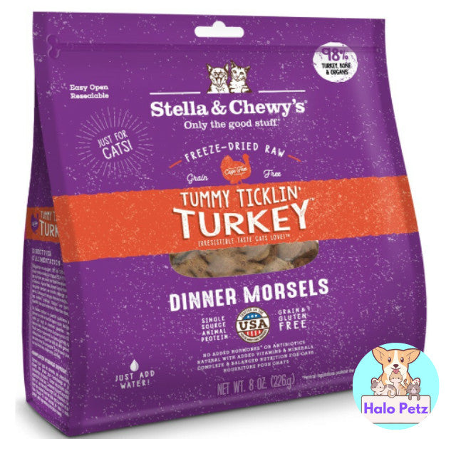 Stella & Chewy's Freeze-Dried Raw Dinner Morsels for Cats 8oz / 18oz | Complete Raw Cat Food