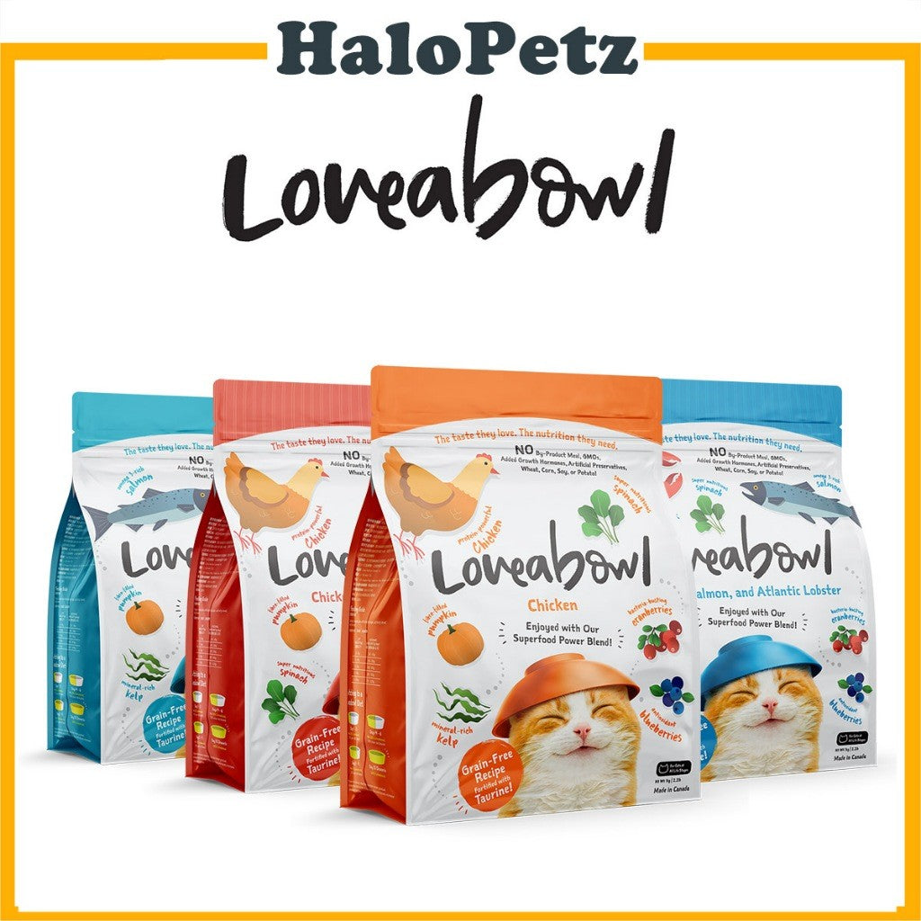 Loveabowl Grain Free Dry Cat Food 1kg