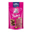 Vitakraft Cat Yums & Crispy Crunch Treats Snacks -Salmon Chicken Cat Grass | Dental Care, Anti-Hairball, Cheese, Salmon