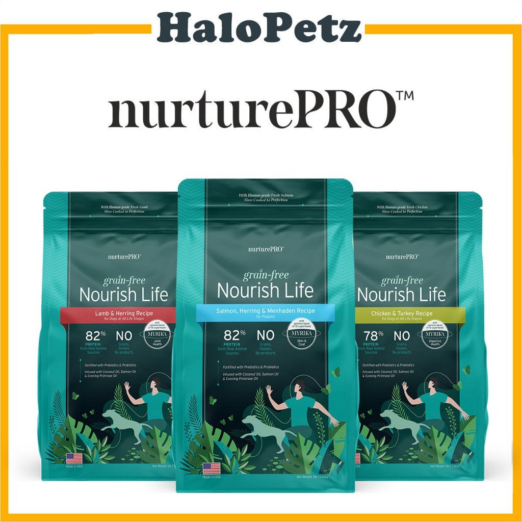 NurturePRO Nourish Life Grain-Free Dry Dog Food 3lbs