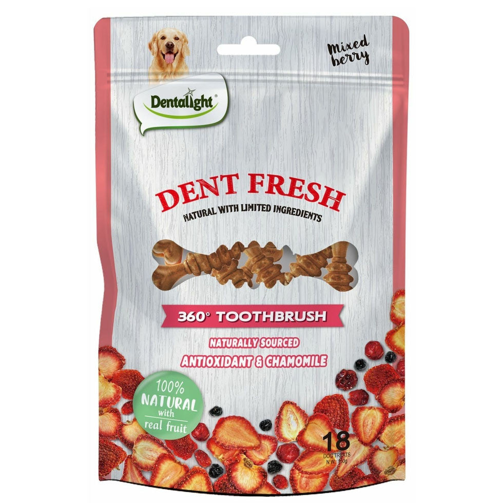 Absolute Holistic, Dentalight & Happi Doggy Dog Dental Chew Value Pack | Oral Care Bundle