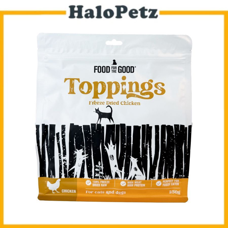 Food For The Good Freeze Dried Toppings 250g | Dog & Cat