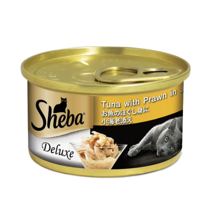 Sheba Deluxe Wet Cat Can Food Adult 85g | Premium Gourmet Cat Meal