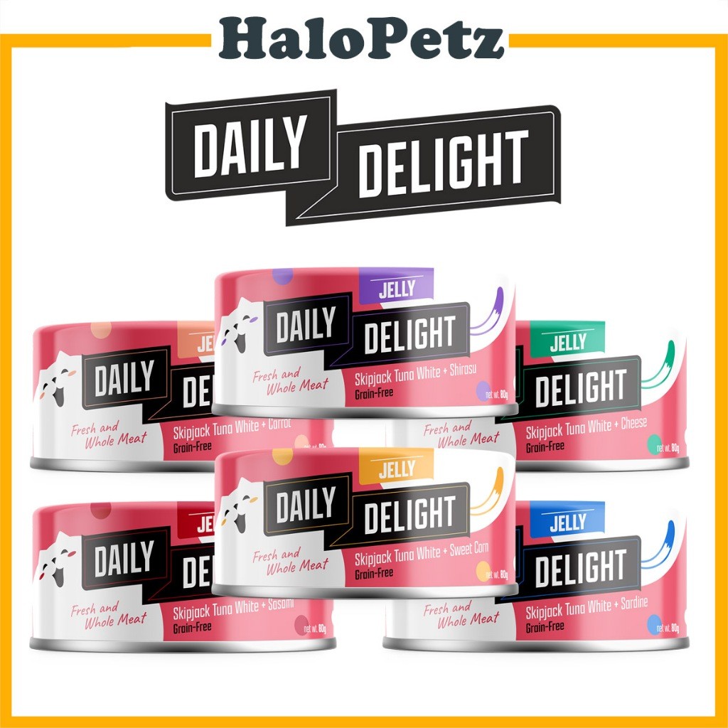 Daily Delight Jelly Tuna Wet Cat Food 80g