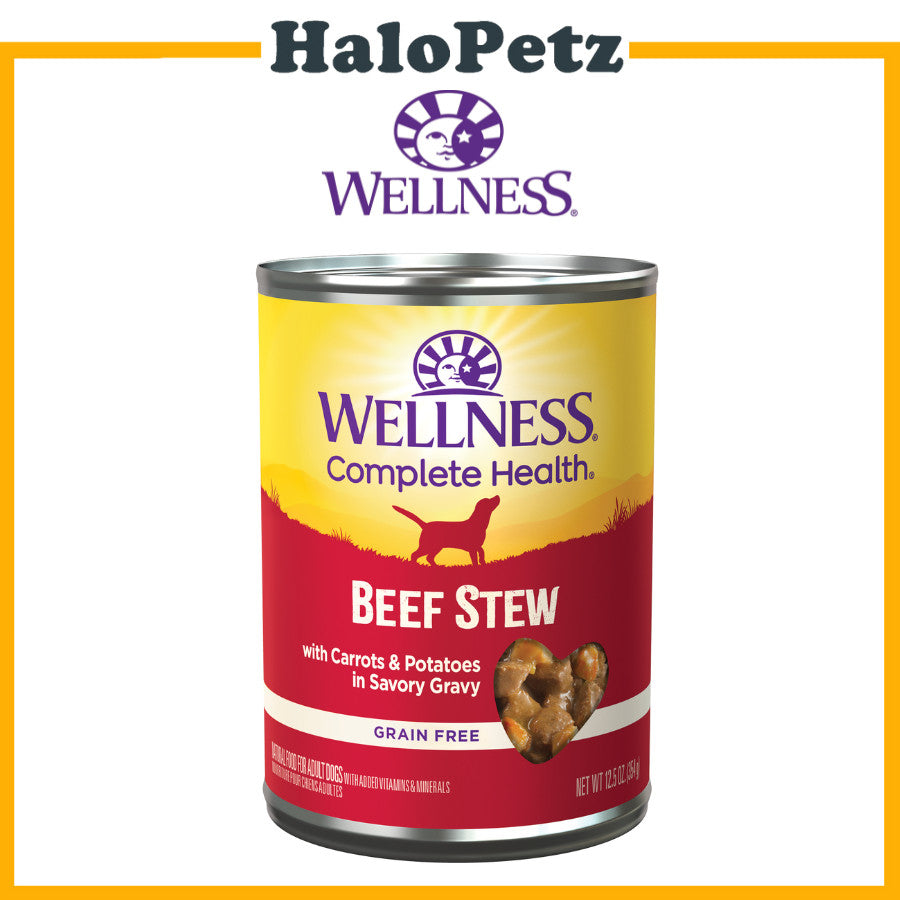 Wellness Stew Wet Canned Dog Food 12.5oz