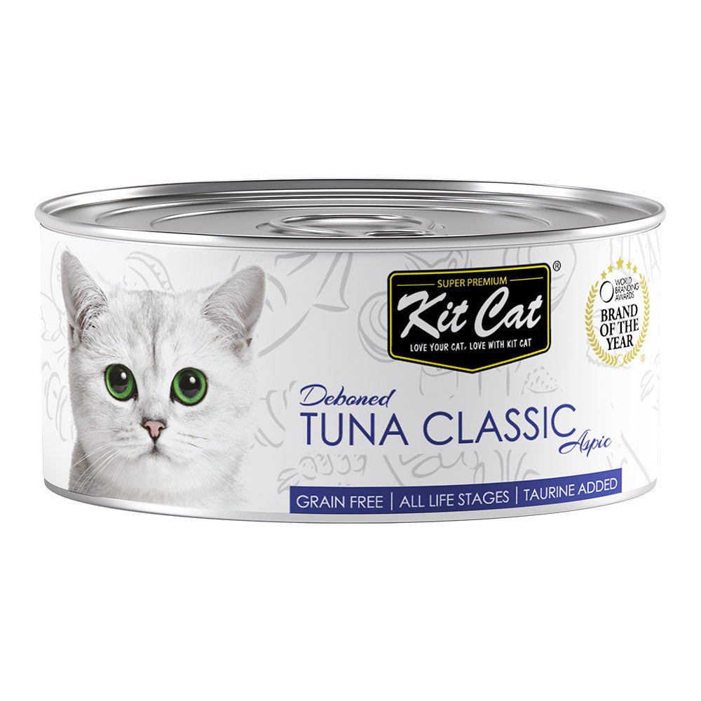 [24 Cans] Kit Cat Deboned Canned Food Topper 80g