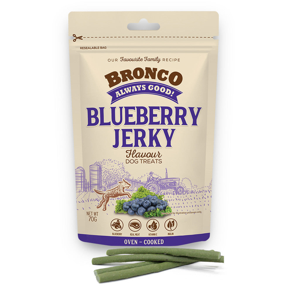 Prama | Jerhigh | Hell's Kitchen Bronco Dog Jerky Treats