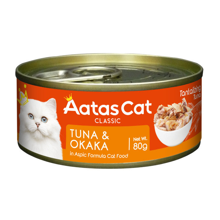 [24 Cans] Aatas Cat Wet Cat Food 80g